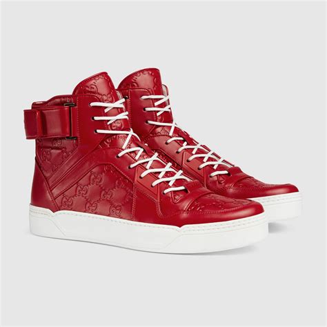 gucci pineapple shoes high top|gucci men's shoes.